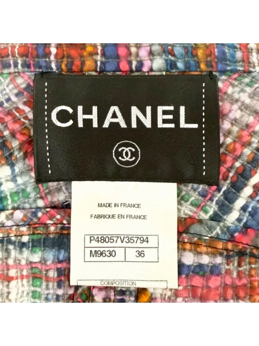 Chanel brand size